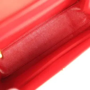 Chanel Vintage Chanel Large Kelly Red Caviar Gold Hardware | Thumbnail 7 Chanel Vintage Chanel Large Kelly Red Caviar Gold Hardware | Thumbnail 7