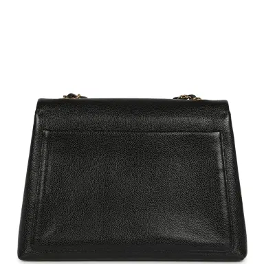 Chanel Vintage Chanel Medium Shoulder Bag Black Caviar Gold Hardware | Thumbnail 4 Chanel Vintage Chanel Medium Shoulder Bag Black Caviar Gold Hardware | Thumbnail 4