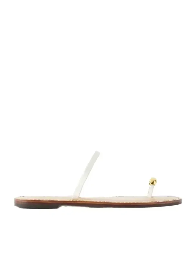 AMANU The Kibera Embellished Satin Sandals