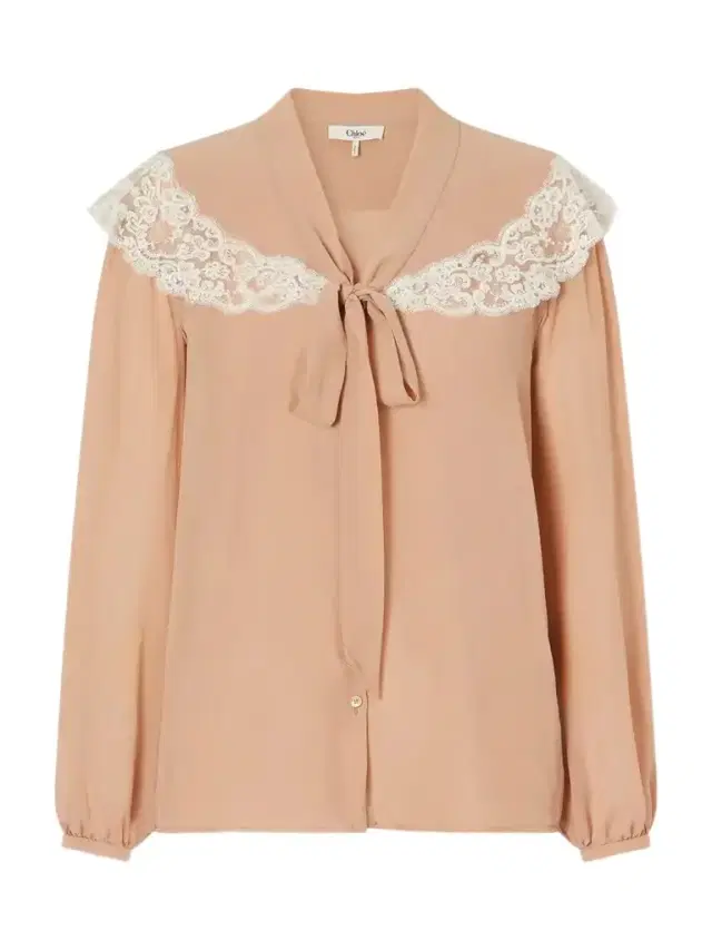Chloé Georgette Silk Blouse