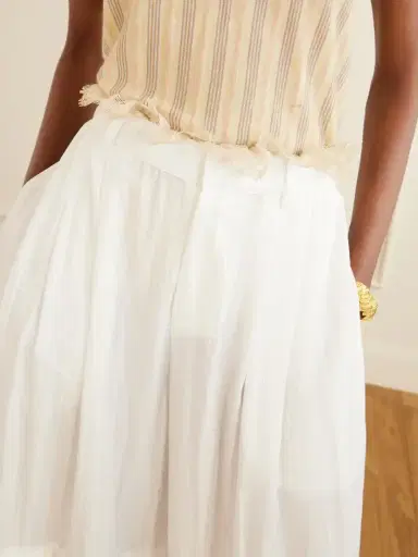 Sea Lisette Lace-trimmed Shell Balloon Pants | Thumbnail 4 Sea Lisette Lace-trimmed Shell Balloon Pants | Thumbnail 4