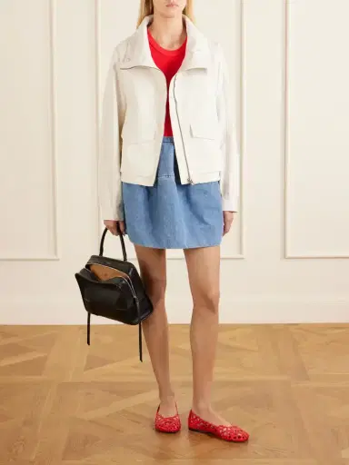 Loewe Paneled Denim Mini Skirt | Thumbnail 2 Loewe Paneled Denim Mini Skirt | Thumbnail 2