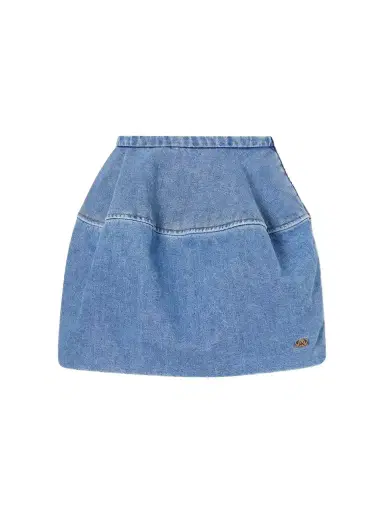 Loewe Paneled Denim Mini Skirt | Thumbnail 1 Loewe Paneled Denim Mini Skirt | Thumbnail 1