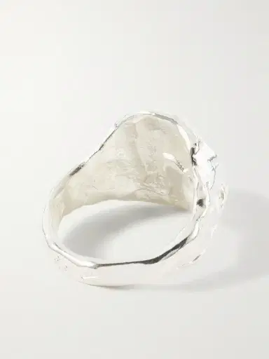 Simuero Coco Sterling Silver And Garnet Ring | Thumbnail 3
