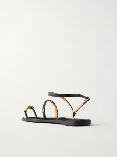 AMANU The Marrakech Embellished Leather Flats | Thumbnail 3 AMANU The Marrakech Embellished Leather Flats | Thumbnail 3
