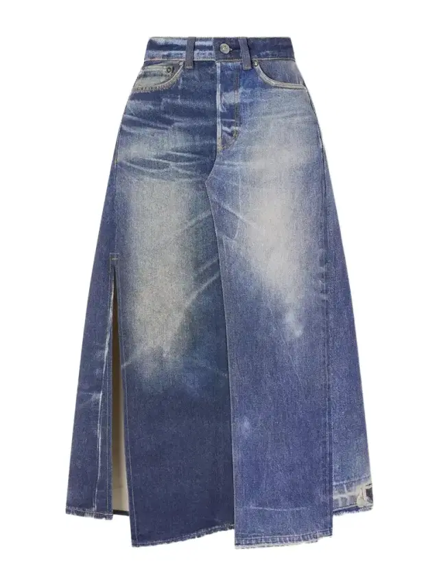 Our Legacy Craft Denim Midi Skirt