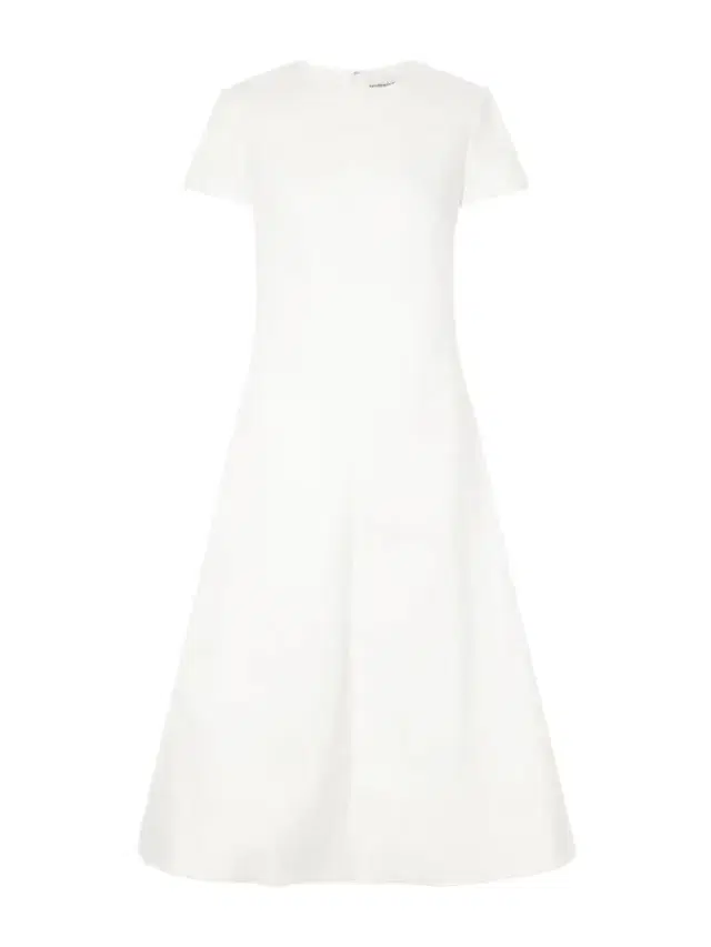 The Ridley Linen-blend Midi Dress