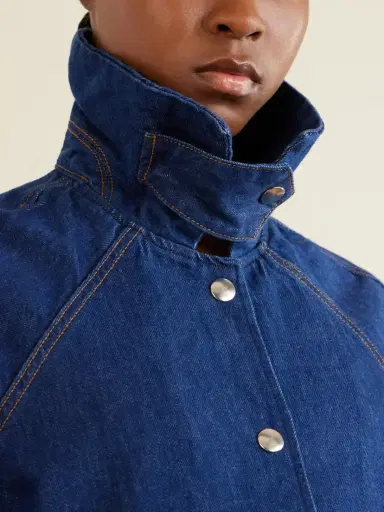 Brandon Maxwell The Wells Denim Jacket | Thumbnail 4