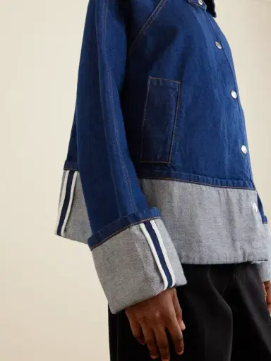 Brandon Maxwell The Wells Denim Jacket | Thumbnail 5