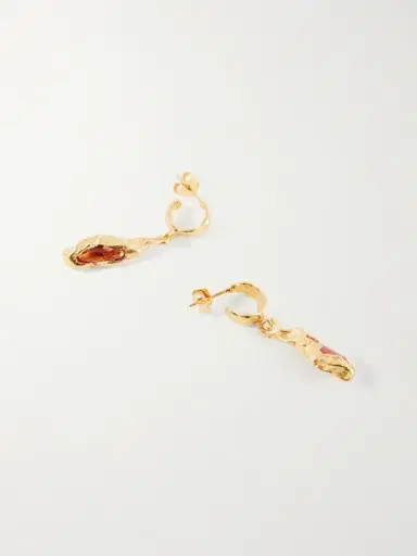 Simuero Naranja Gold Plated Citrine Drop Earrings | Thumbnail 3 Simuero Naranja Gold Plated Citrine Drop Earrings | Thumbnail 3