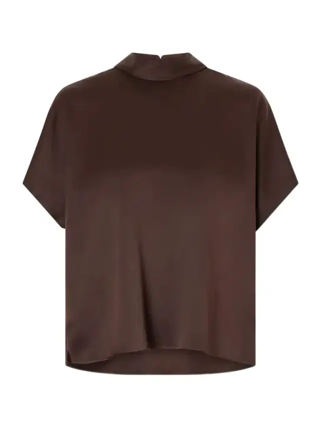 Brunello Cucinelli Draped Silk-satin Blouse