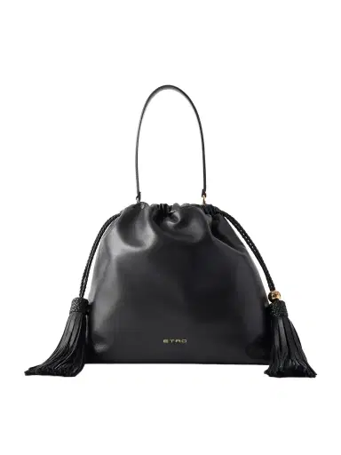 Etro Kalispera Tasseled Leather Shoulder Bag | Thumbnail 1