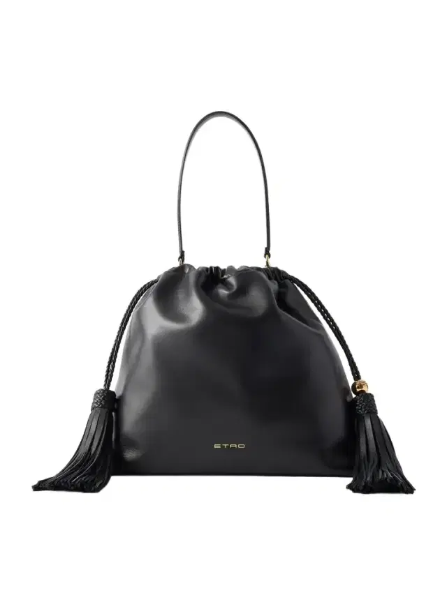Etro Kalispera Tasseled Leather Shoulder Bag