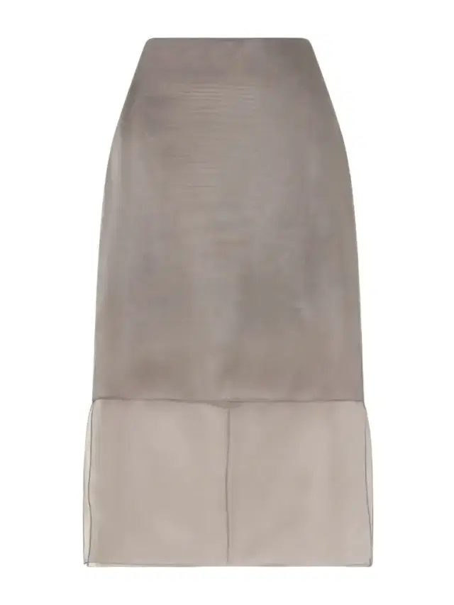 The Brett Silk-organza Midi Skirt
