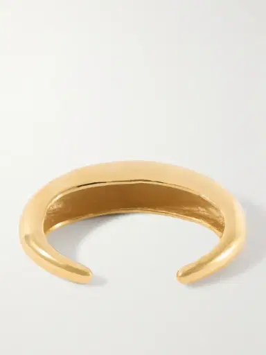 Simuero Delfina Gold-plated Cubic Zirconia Bangle | Thumbnail 3