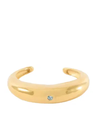 Simuero Delfina Gold-plated Cubic Zirconia Bangle | Thumbnail 1