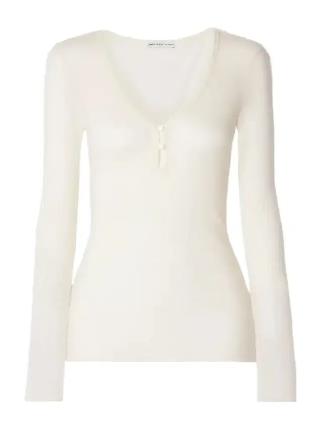 James Perse Ribbed Cotton And Cashmere-blend Top