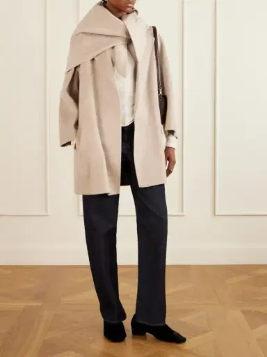 Max Mara Belted Scarf-detailed Cashmere Coat | Thumbnail 2