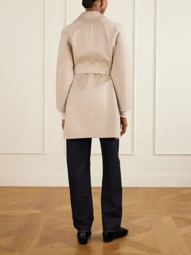 Max Mara Belted Scarf-detailed Cashmere Coat | Thumbnail 4