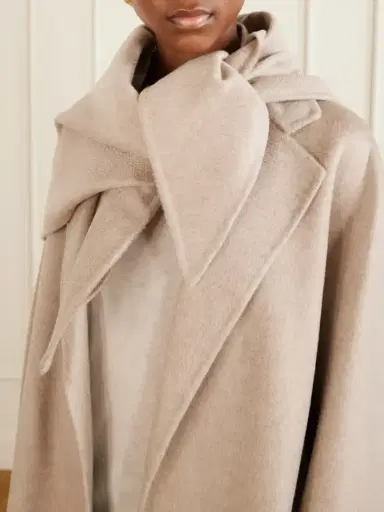 Max Mara Belted Scarf-detailed Cashmere Coat | Thumbnail 5