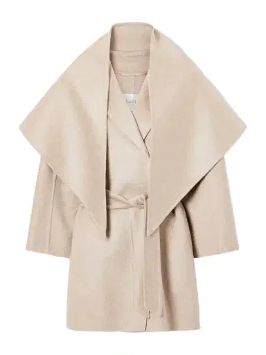 Max Mara Belted Scarf-detailed Cashmere Coat | Thumbnail 1
