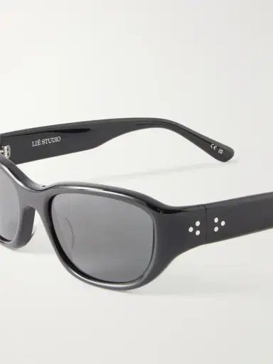 LIÉ STUDIO Matteo D-frame Acetate Sunglasses | Thumbnail 4 LIÉ STUDIO Matteo D-frame Acetate Sunglasses | Thumbnail 4