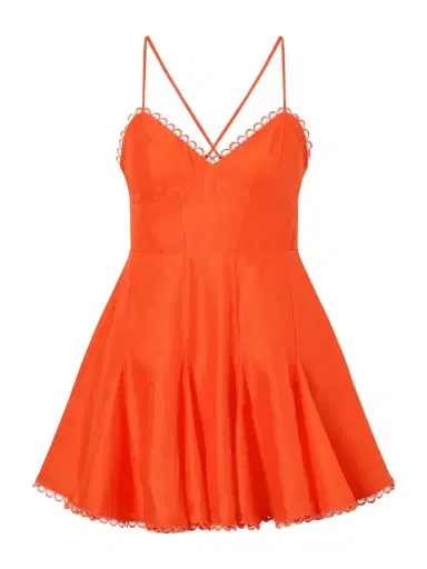 Charo Ruiz Marlene Guipure Lace-trimmed Cotton-blend Voile Mini Dress | Thumbnail 1 Charo Ruiz Marlene Guipure Lace-trimmed Cotton-blend Voile Mini Dress | Thumbnail 1