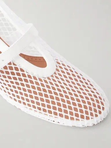 Alaïa 55 Leather-trimmed Mesh Pumps | Thumbnail 5 Alaïa 55 Leather-trimmed Mesh Pumps | Thumbnail 5