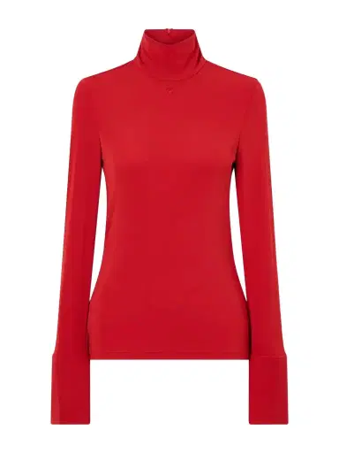 Courrèges Jersey Rollneck Top | Thumbnail 1 Courrèges Jersey Rollneck Top | Thumbnail 1