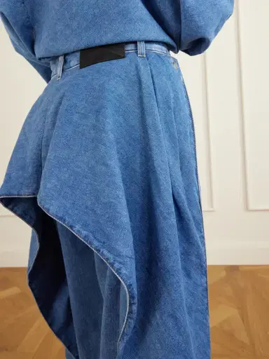 Loewe Pleated Mid-rise Wide-leg Jeans | Thumbnail 5 Loewe Pleated Mid-rise Wide-leg Jeans | Thumbnail 5