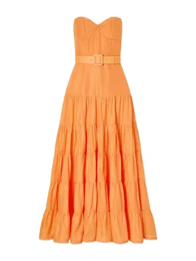 Charo Ruiz Danny Guipure Lace-trimmed Cotton-blend Voile Midi Dress | Thumbnail 1