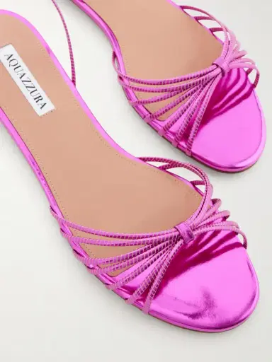 Aquazzura Anima Leather Sandals | Thumbnail 5