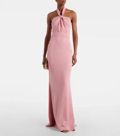 Elie Saab Halterneck cady gown | Thumbnail 2