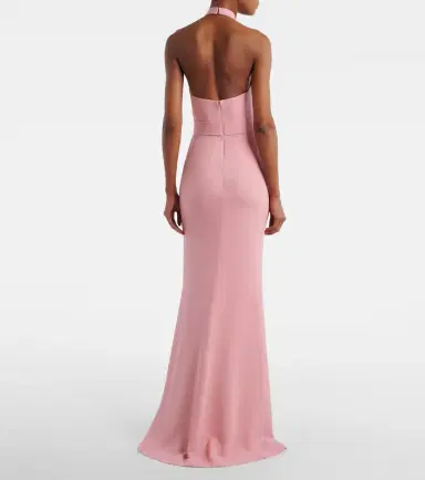 Elie Saab Halterneck cady gown | Thumbnail 5