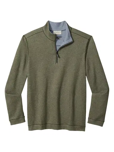 Tommy Bahama Men's Flipview Quarter-Zip Sweater | Thumbnail 1 Tommy Bahama Men's Flipview Quarter-Zip Sweater | Thumbnail 1