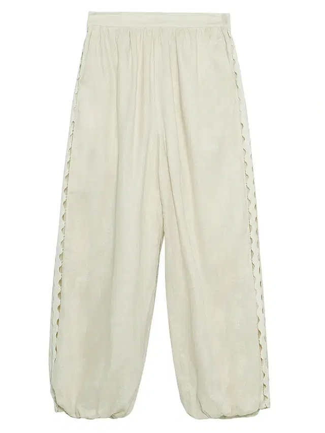 Women's Selah Lace-Detail Linen-Blend Balloon Pants - Sand