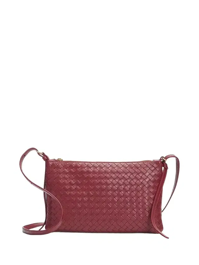 Women's Gemellini Crossbody Bag - Lava Red Brass