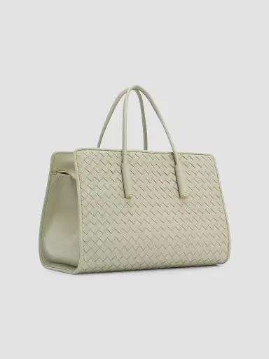 Bottega Veneta Women's Barbara Intrecciato Leather Tote Bag | Thumbnail 2