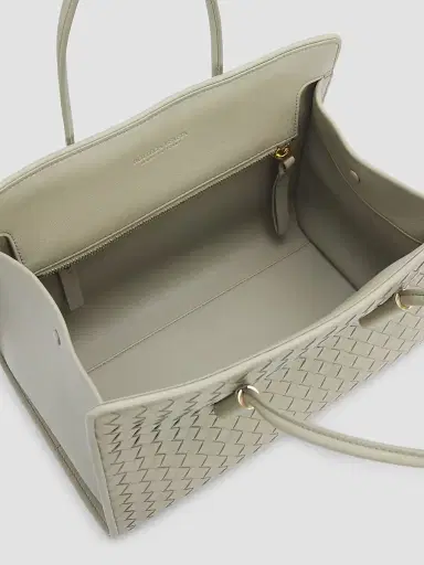 Bottega Veneta Women's Barbara Intrecciato Leather Tote Bag | Thumbnail 3