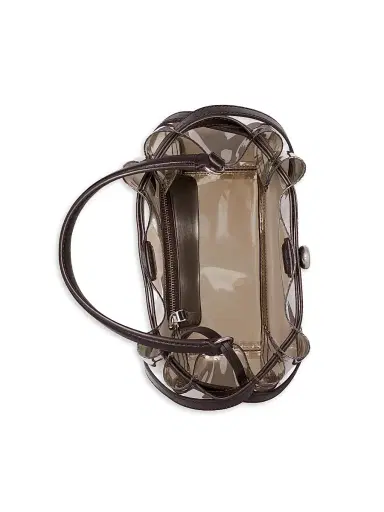 Tory Burch Women's Clear Bucket Bag - Rootbeer Float | Thumbnail 5