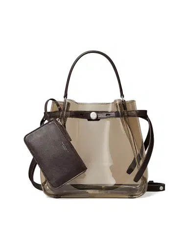 Tory Burch Women's Clear Bucket Bag - Rootbeer Float | Thumbnail 6