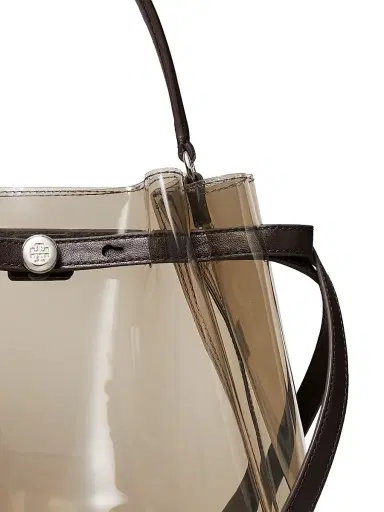 Tory Burch Women's Clear Bucket Bag - Rootbeer Float | Thumbnail 8
