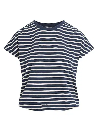 Joe's Jeans Women's The Bubble Striped Cotton-Blend T-Shirt | Thumbnail 1 Joe's Jeans Women's The Bubble Striped Cotton-Blend T-Shirt | Thumbnail 1