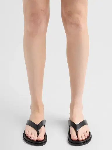 Stuart Weitzman Women's Marykate Leather Sandals - Black - Size 7 | Thumbnail 2 Stuart Weitzman Women's Marykate Leather Sandals - Black - Size 7 | Thumbnail 2