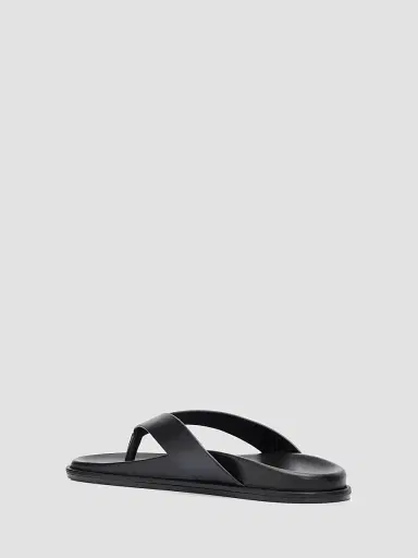 Stuart Weitzman Women's Marykate Leather Sandals - Black - Size 7 | Thumbnail 4 Stuart Weitzman Women's Marykate Leather Sandals - Black - Size 7 | Thumbnail 4