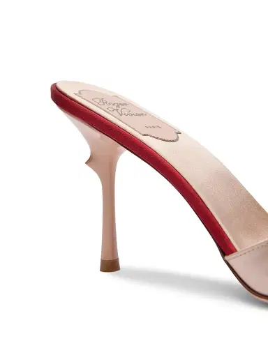 Roger Vivier Women's Epine Rose 85MM Satin Mules | Thumbnail 7