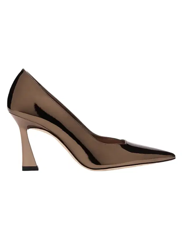 Women's Vinnie 85MM Leather Pumps - Cigar