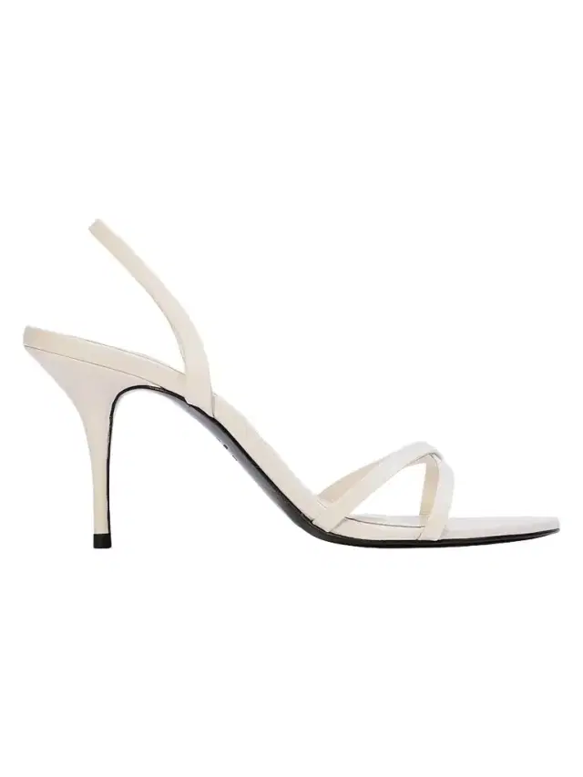 Black Suede Studio Women's Jolla 80MM Leather Slingback Sandals - Coconut Leather