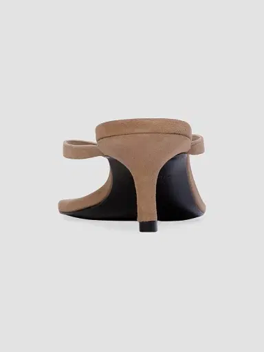 Black Suede Studio Women's Tash 50MM Suede Heels - Latte Suede - Size 12 | Thumbnail 4 Black Suede Studio Women's Tash 50MM Suede Heels - Latte Suede - Size 12 | Thumbnail 4