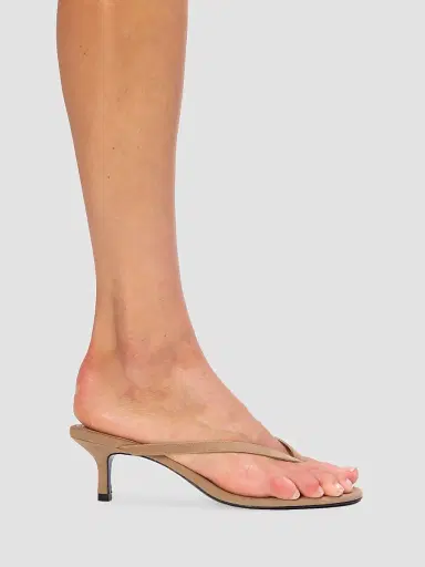 Black Suede Studio Women's Tash 50MM Suede Heels - Latte Suede - Size 12 | Thumbnail 5 Black Suede Studio Women's Tash 50MM Suede Heels - Latte Suede - Size 12 | Thumbnail 5